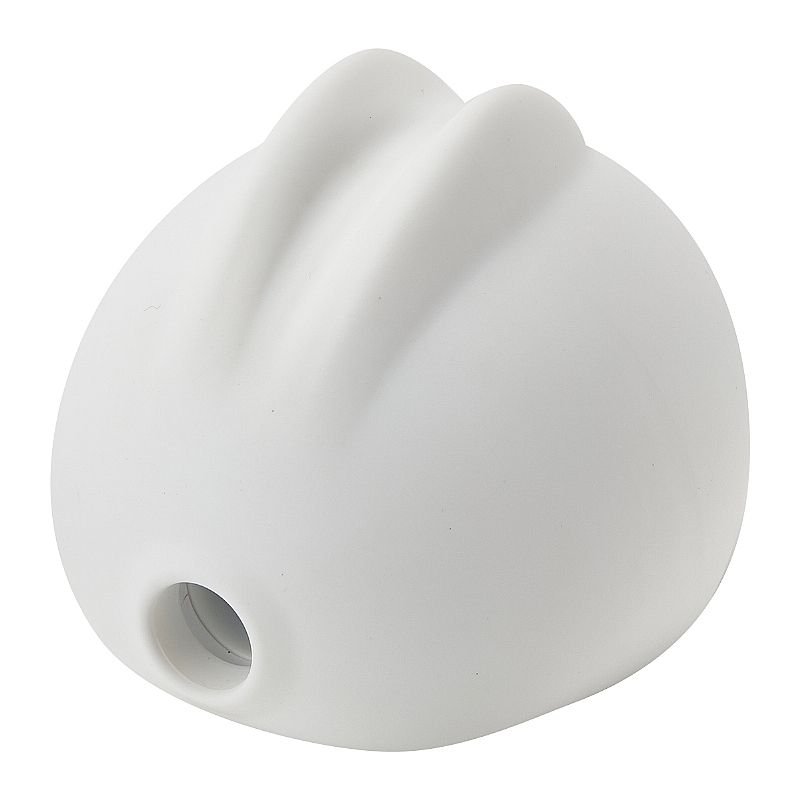 Vibrador de Pulsação - Formato de Coelho / Luminária - Amarelo