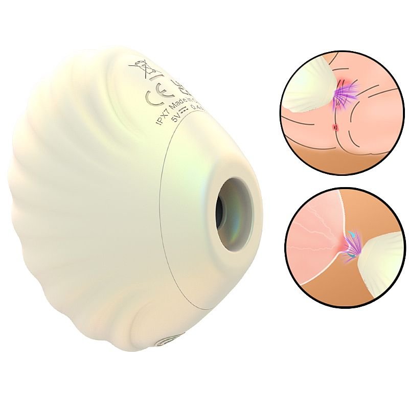 Vibrador de Pulsação - Formato de Concha - S-Hande
