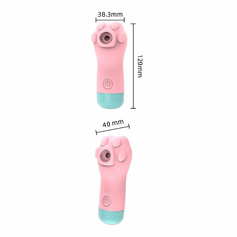 Vibrador de Pulsação Formato de Patinha
