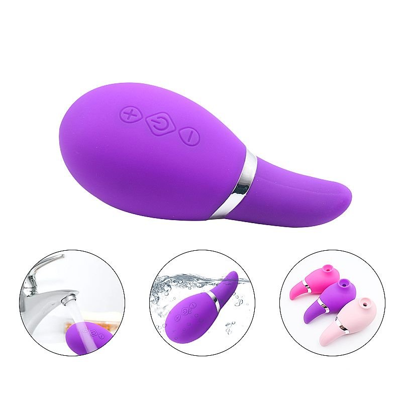 Vibrador de Pulsação - Zaki - Roxo