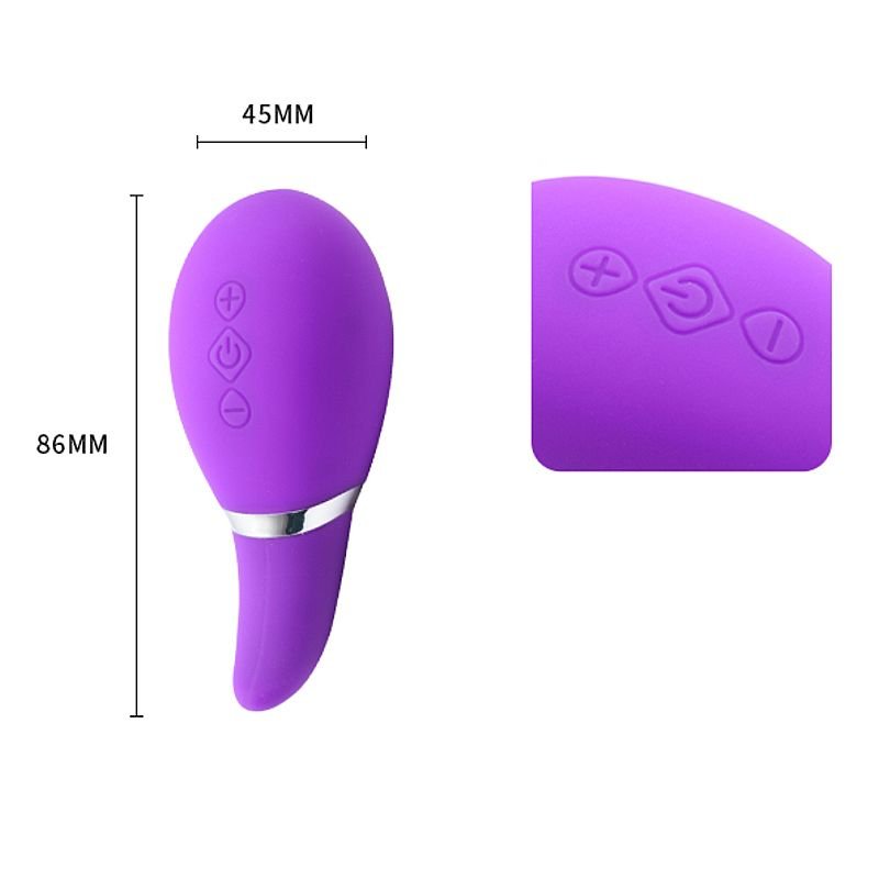 Vibrador de Pulsação - Zaki - Roxo