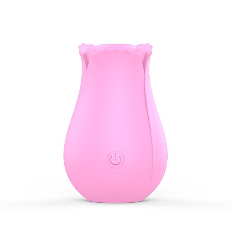 Vibrador de Sucção - Formato Rosa - Dina
