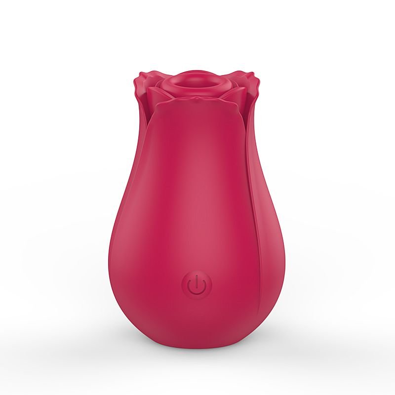 Vibrador de Sucção - Formato Rosa - Dina