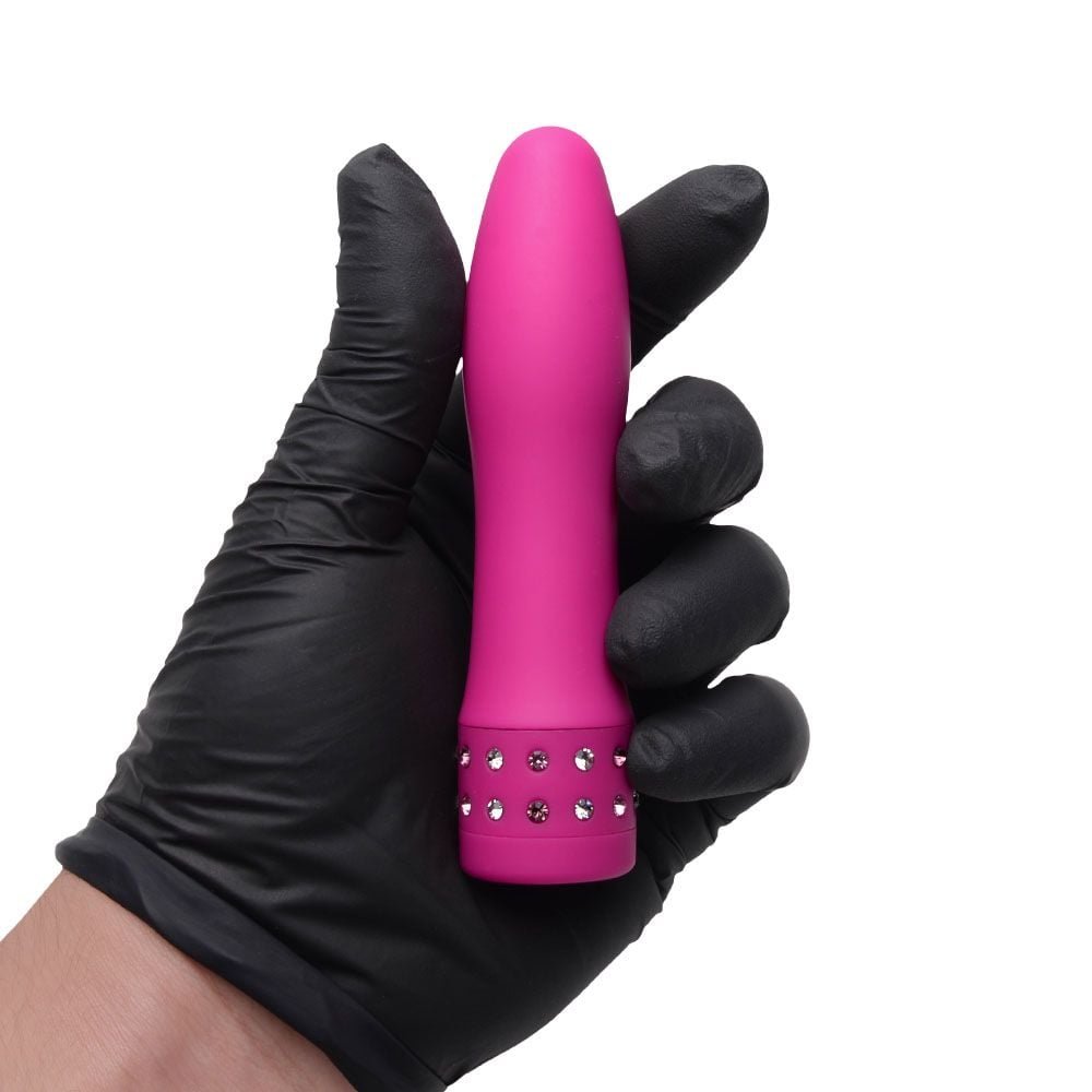 Vibrador Diamond Toque Aveludado 10 X 2,2cm Vipmix