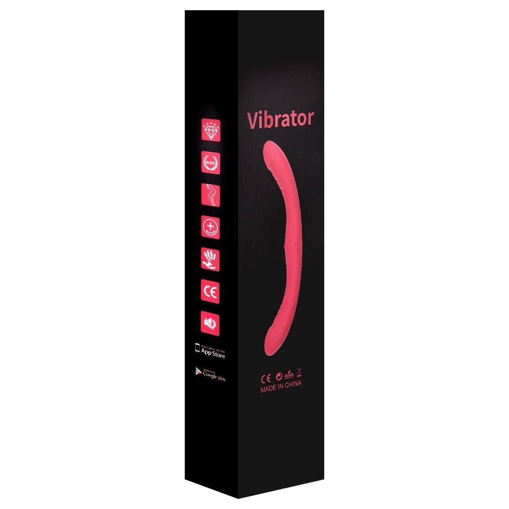 Vibrador Duplo 9 Modos App Recarregável Usb Yaffa