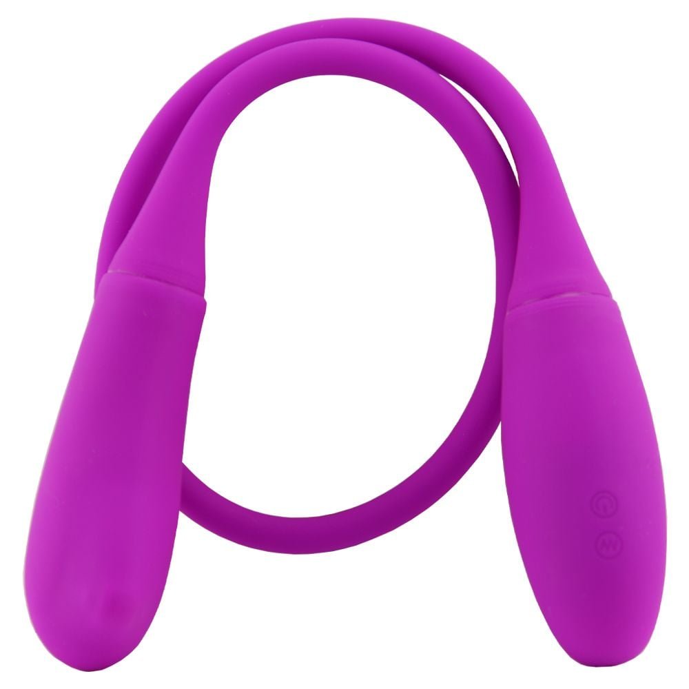 Vibrador Duplo Flexível 7 Vibrações Pretty Love Snaky Vibe Vipmix