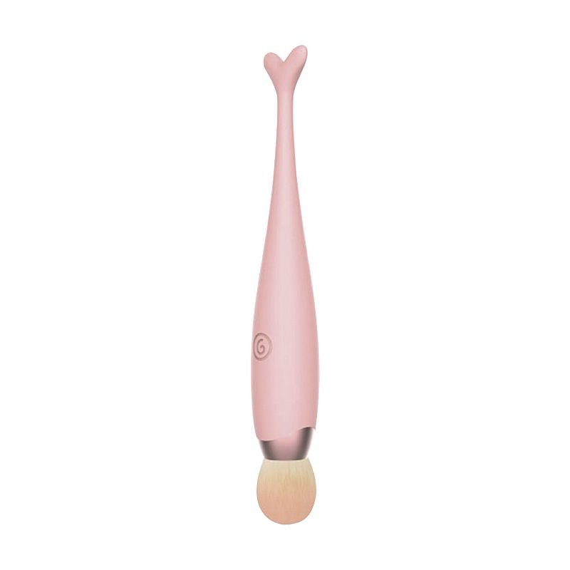 Vibrador em Formato de Pincel 2 - Maquiagem - Rosa