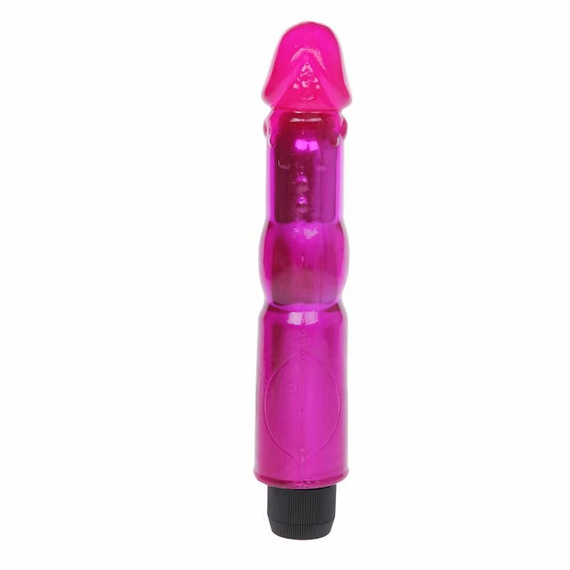 Vibrador em Jelly Naughty Bunny Duplo Motor - Ultra Potente - 18 cm - BAILE