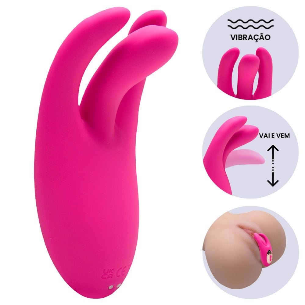 Vibrador Estimulador Clitóris Dedilhar Sexy Import