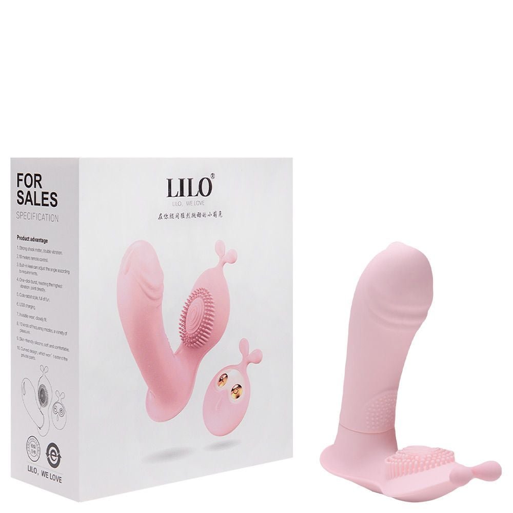 Vibrador Estimulador Clitóris Pênis Wireless Lilo Vipmix