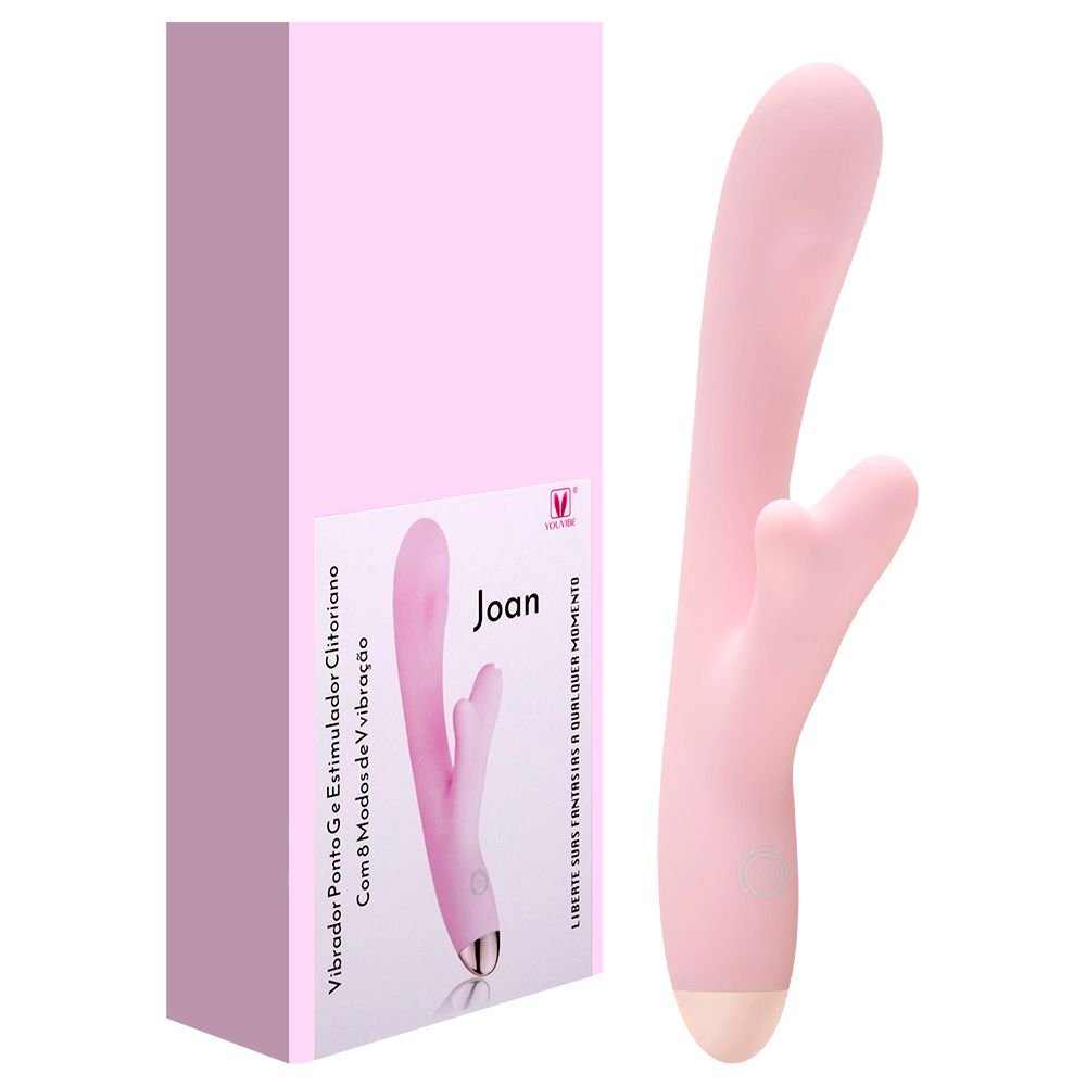 Vibrador Estímulo Clitoriano 8 Vibrações Joan Vipmix