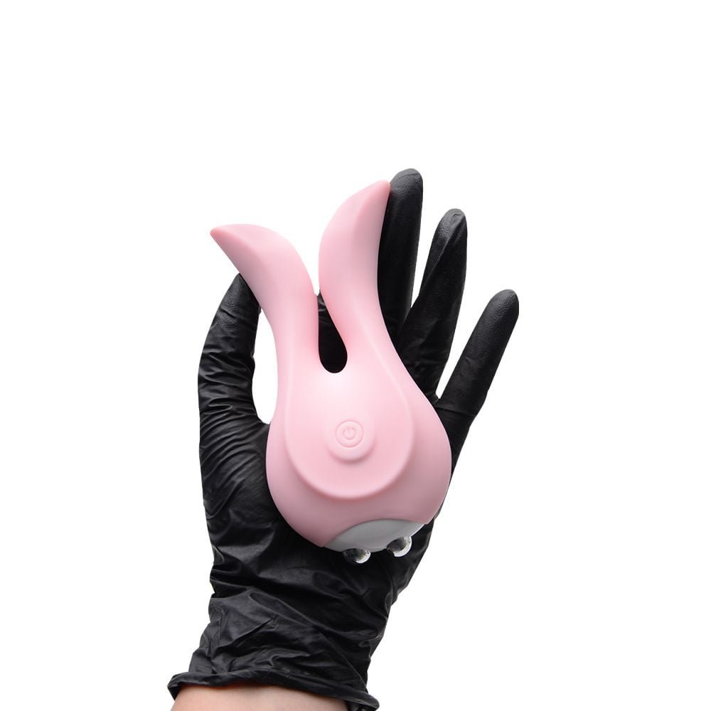 Vibrador Feminino 10 Vibrações Dupla Penetração Vipmix