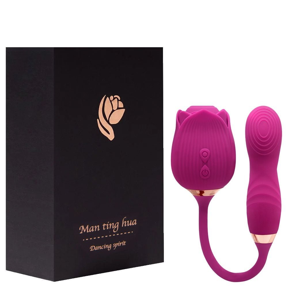 Vibrador Flexível Massage 10 Pulsações E Vibrações Vipmix