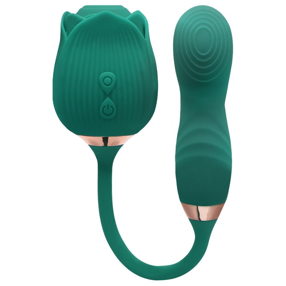 Vibrador Flexível Massage 10 Pulsações E Vibrações Vipmix