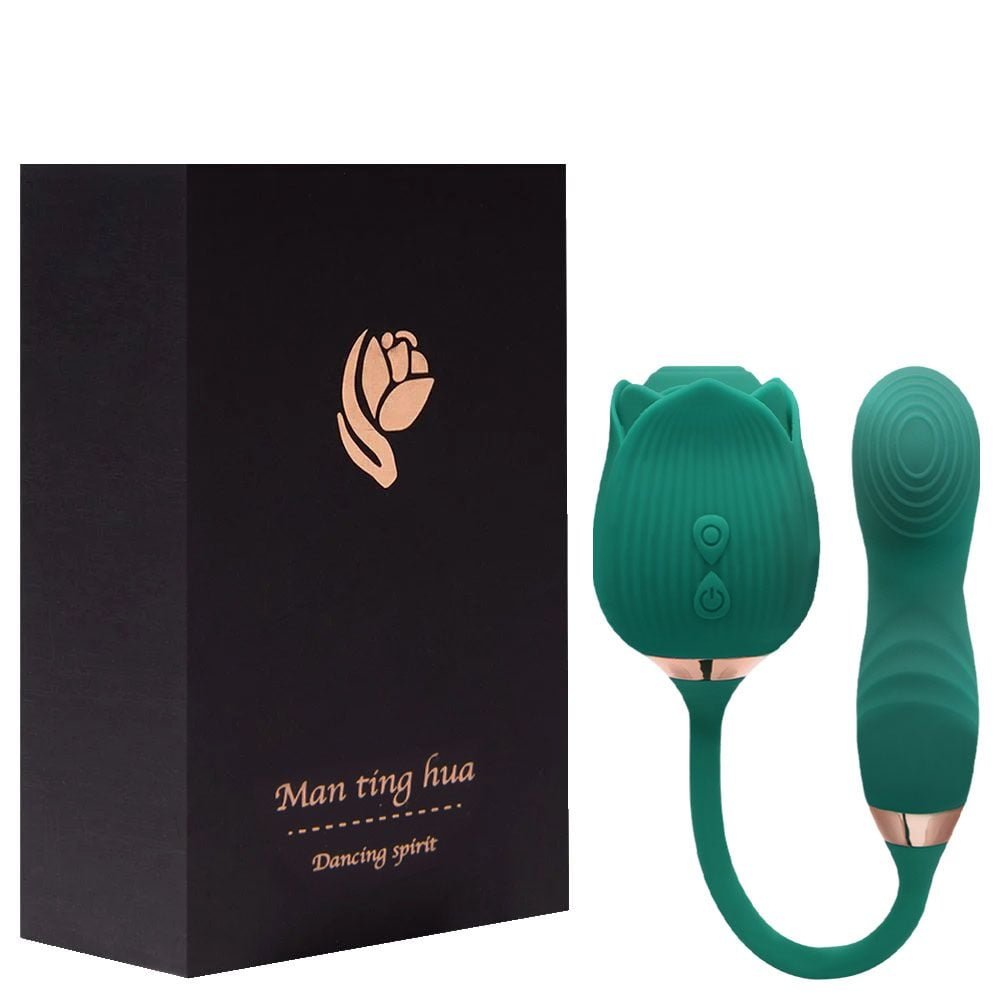 Vibrador Flexível Massage 10 Pulsações E Vibrações Vipmix
