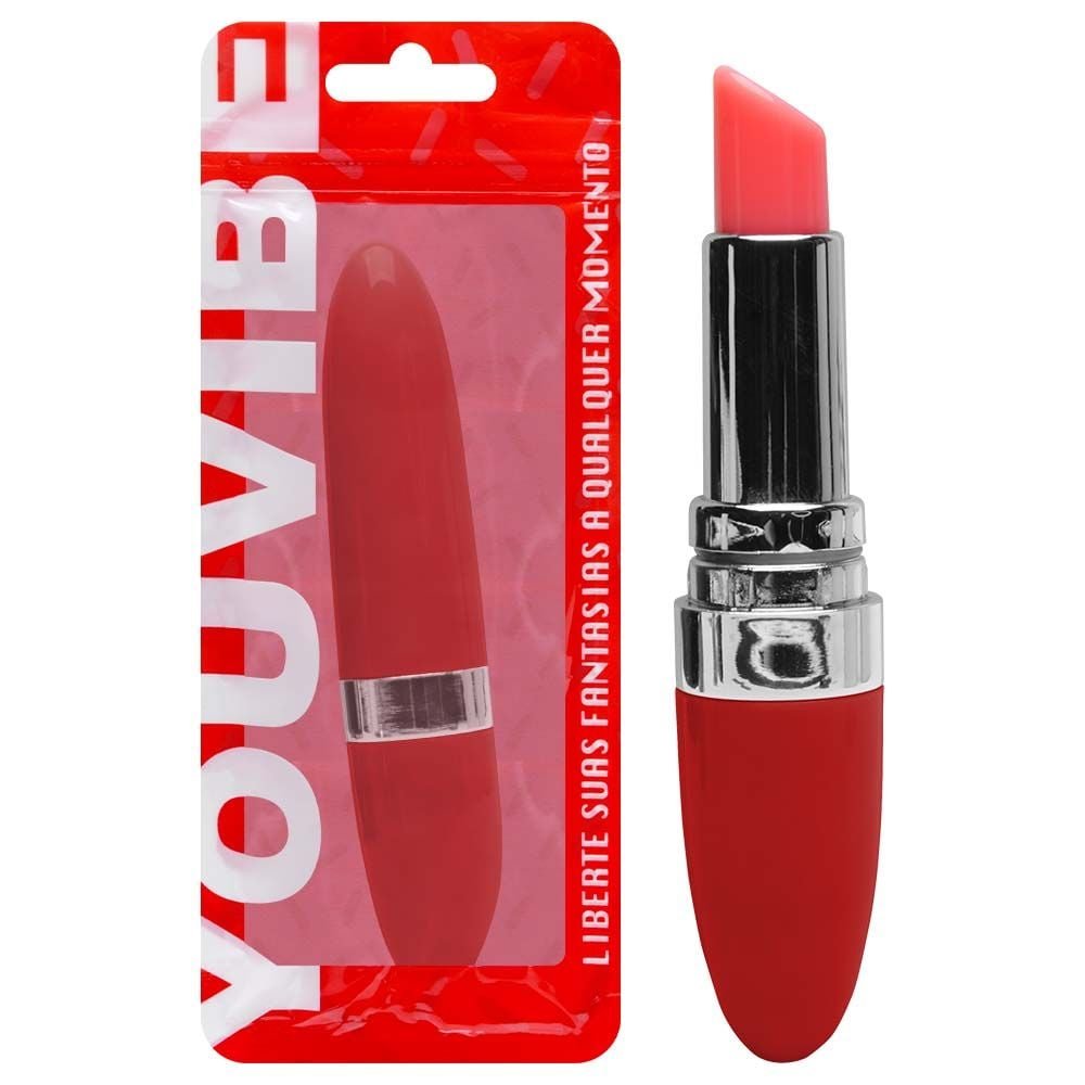 Vibrador Formato Batom Vipmix