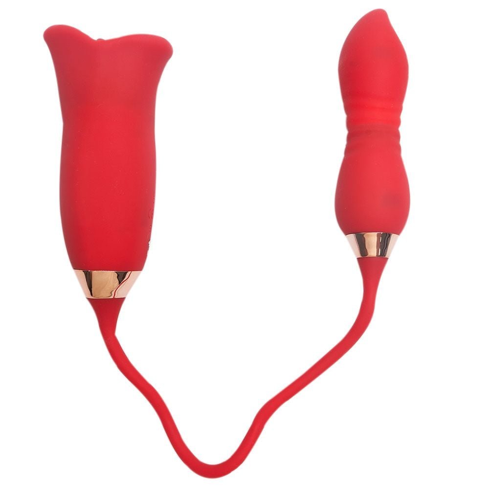 Vibrador Formato Boca Bullet Vai E Vem 2 Sexy Import