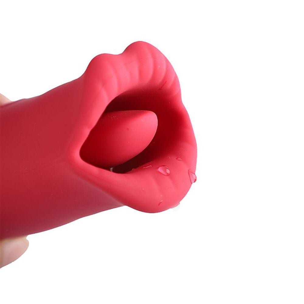 Vibrador Formato Boca Bullet Vai E Vem 2 Sexy Import