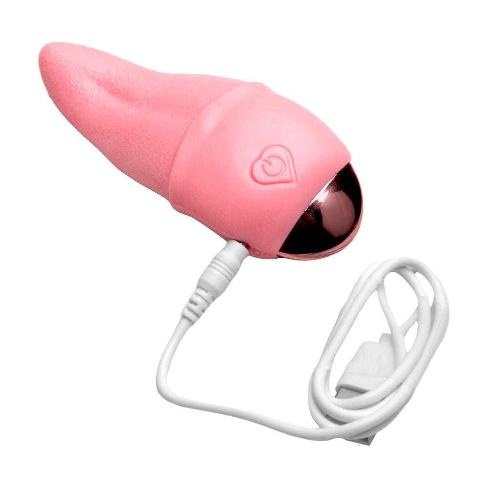 Vibrador Formato Língua 10 Vibrações Usb Vipmix