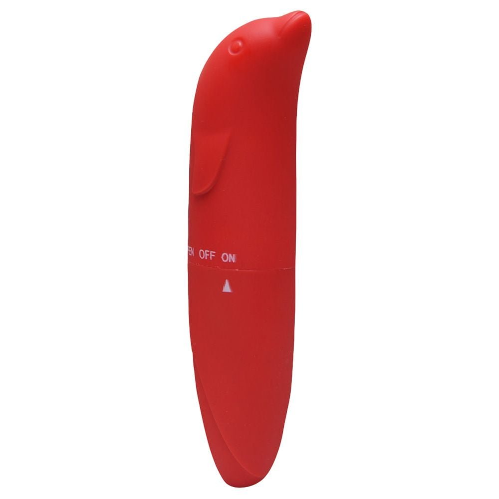 Vibrador Golfinho Toque Aveludado Sexy Import