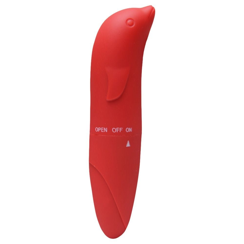 Vibrador Golfinho Toque Aveludado Sexy Import