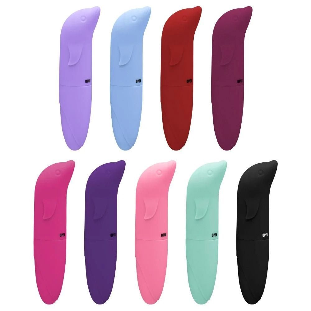 Vibrador Golfinho Toque Aveludado Vipmix