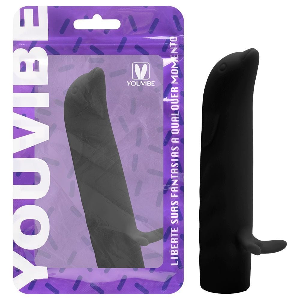 Vibrador Golfinho Usb 10 Modos Youvibe Vipmix