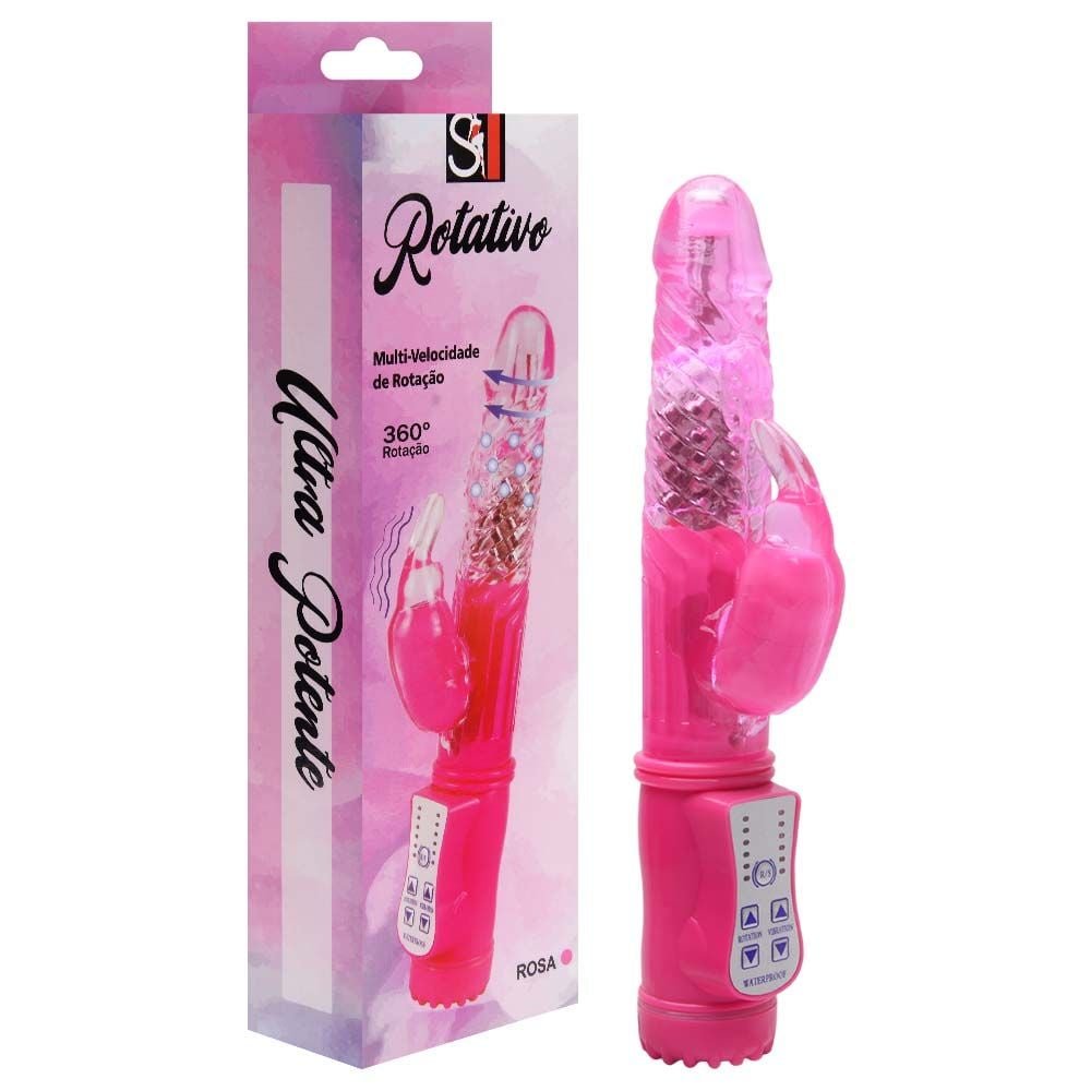 Vibrador Jack Rabbit Rotativo 36 Vibrações Sexy Import