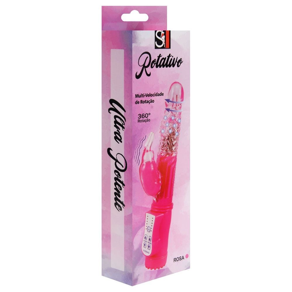 Vibrador Jack Rabbit Rotativo 36 Vibrações Sexy Import