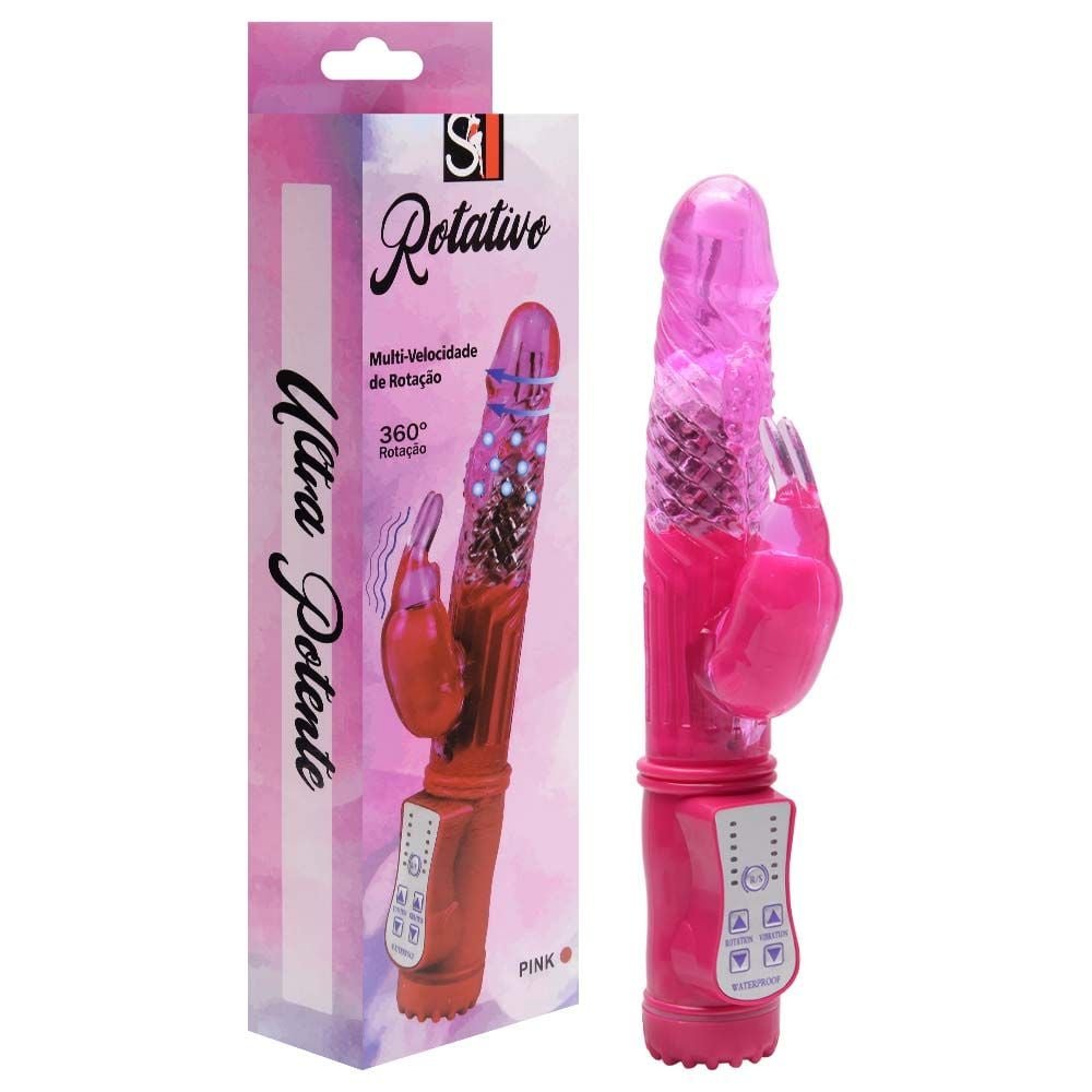 Vibrador Jack Rabbit Rotativo 36 Vibrações Sexy Import