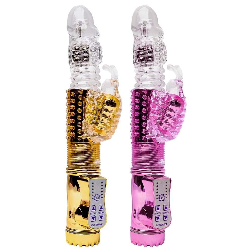 Vibrador Jack Rabbit Rotativo Vai E Vem 36 Vibrações Sexy Import