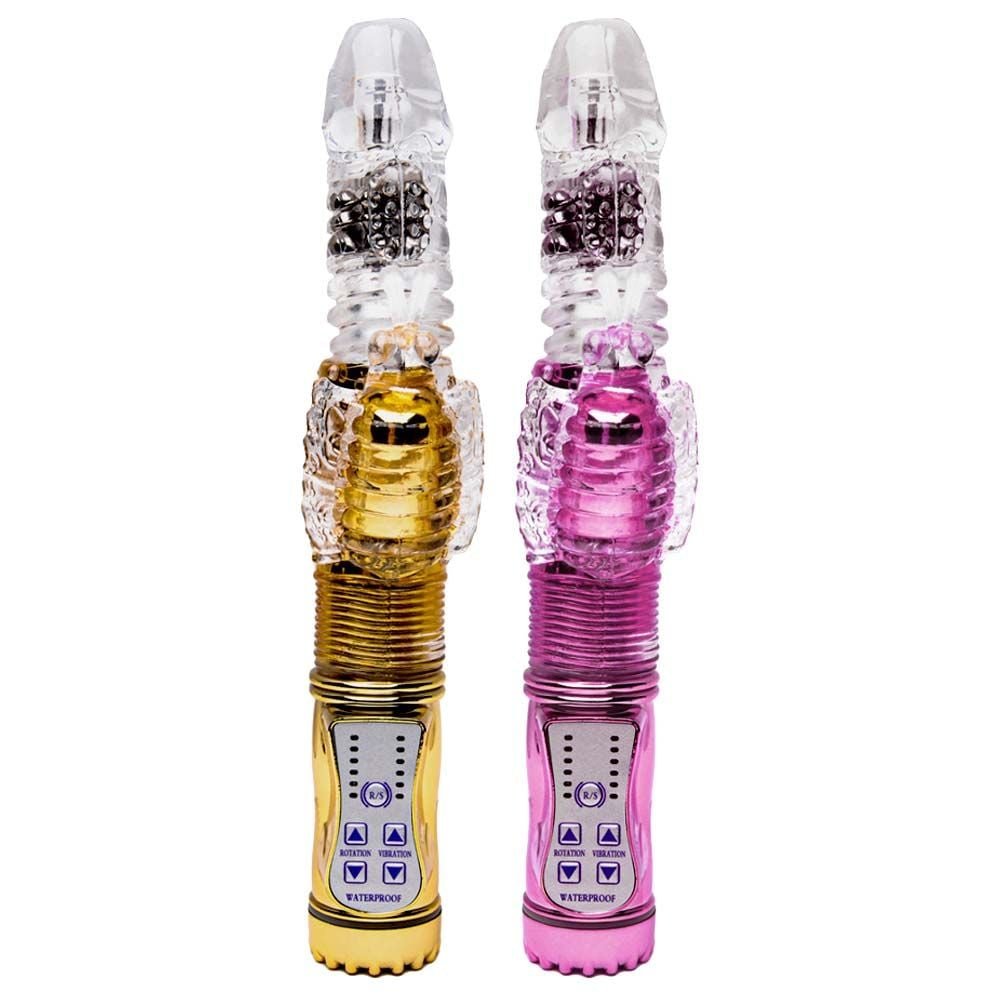 Vibrador Jack Rabbit Rotativo Vai E Vem 36 Vibrações Sexy Import