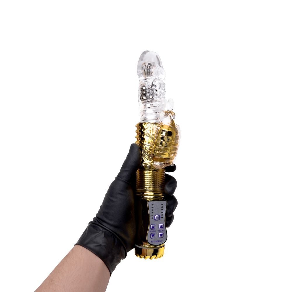 Vibrador Jack Rabbit Rotativo Vai E Vem 36 Vibrações Sexy Import