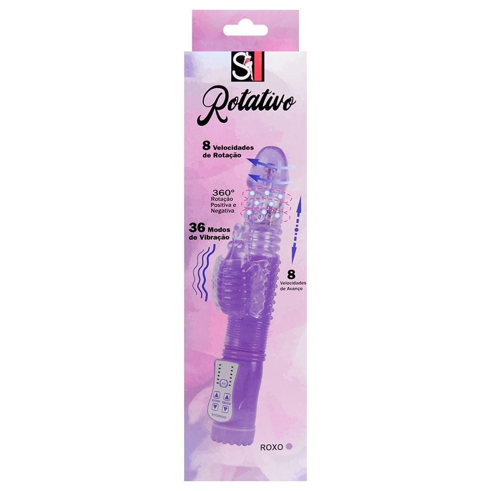 Vibrador Jack Rabbit Vai E Vem 36 Vibrações Sexy Import