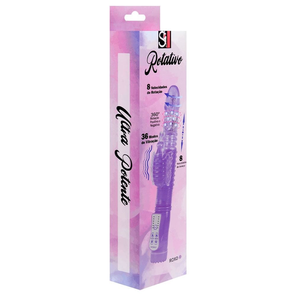 Vibrador Jack Rabbit Vai E Vem 36 Vibrações Sexy Import