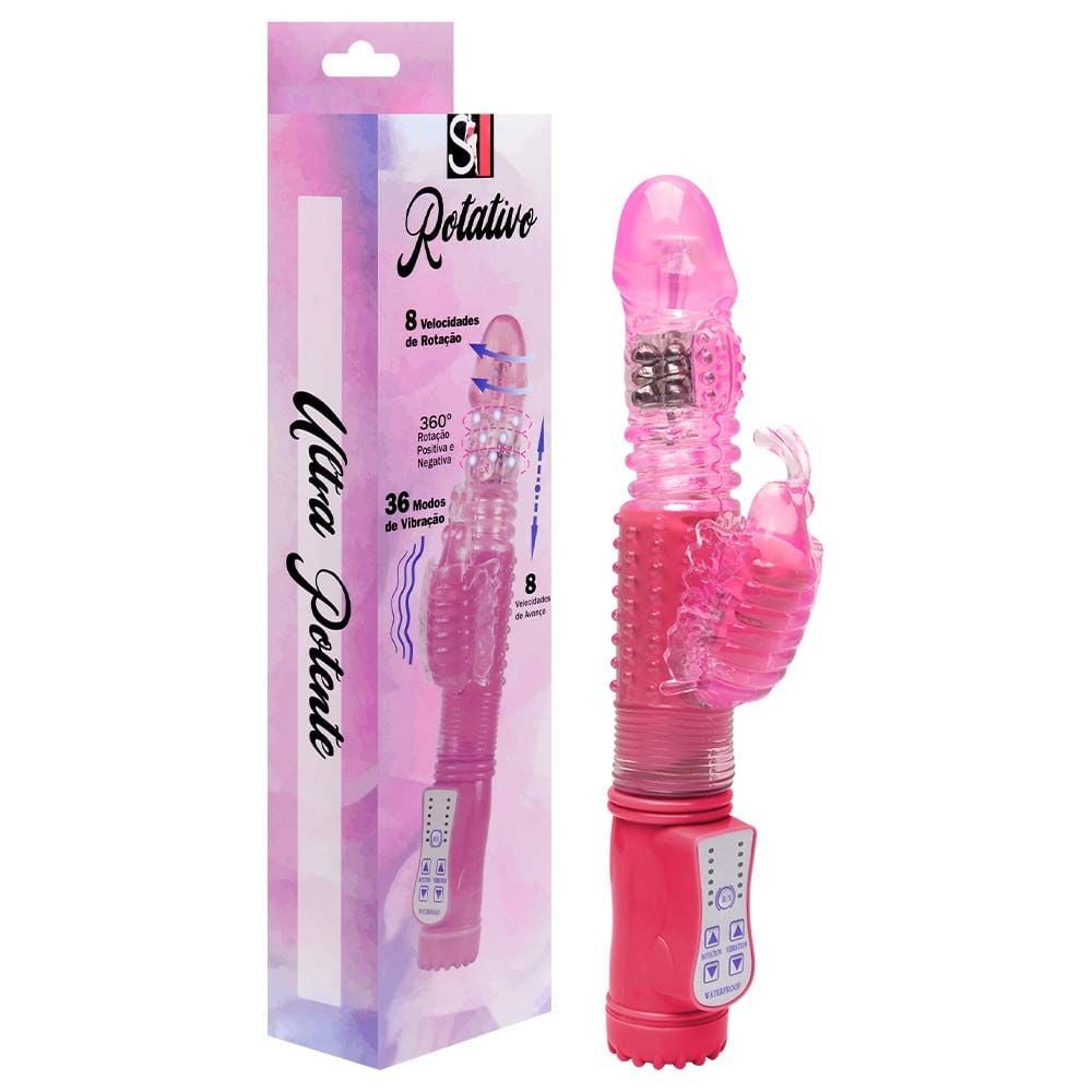 Vibrador Jack Rabbit Vai E Vem 36 Vibrações Sexy Import