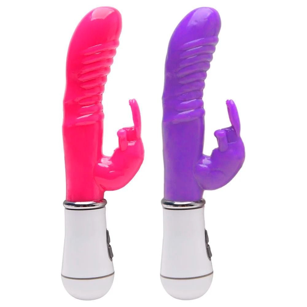 Vibrador Jelly Duplo Motor 16cm Sexy Import
