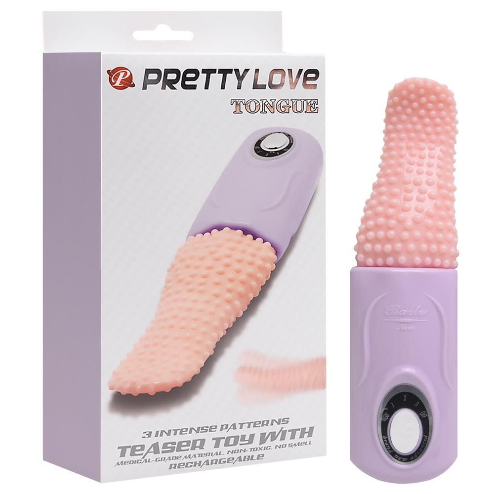 Vibrador Língua 03 Vibrações Tongue Pretty Love Vipmix