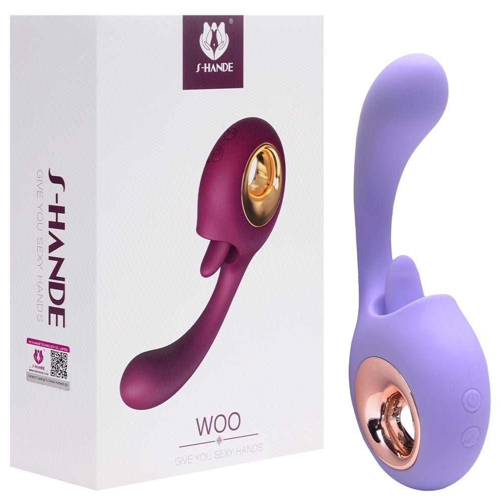 Vibrador Língua 9 Modos Woo S-hande Sexy Import