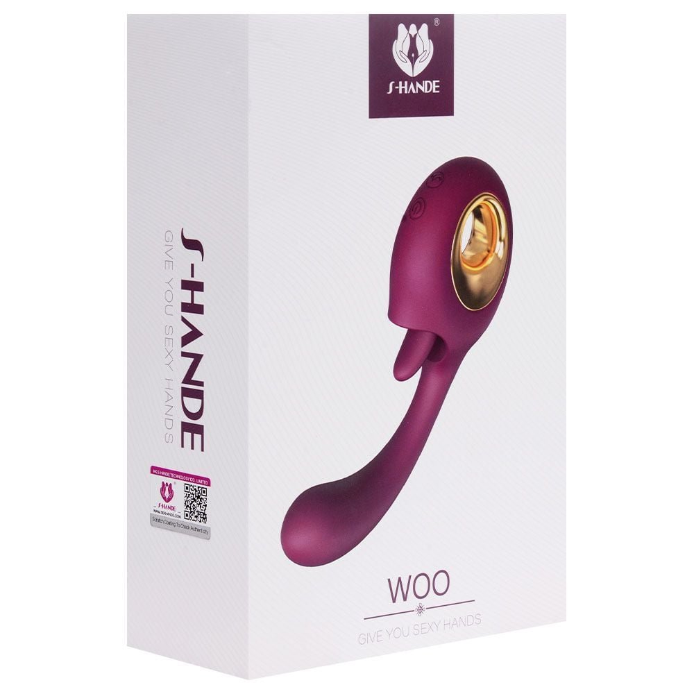Vibrador Língua 9 Modos Woo S-hande Sexy Import