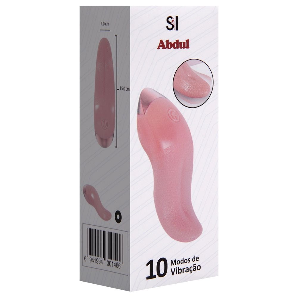 Vibrador Língua Realística 10 Variações Sexy Import