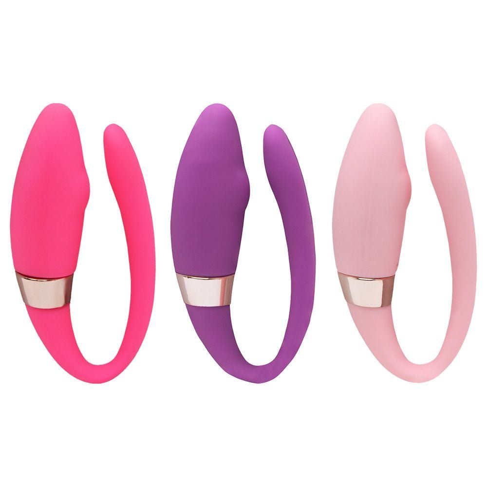 Vibrador Luxo Casal Pontas Duplas 10 Vibrações Vipmix