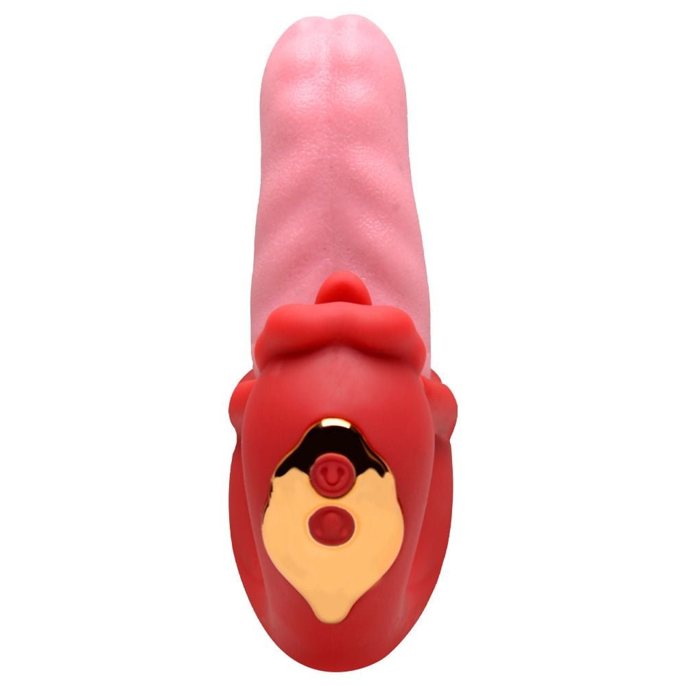 Vibrador Medusa's Kiss Língua Dupla 10 Modos Vipmix