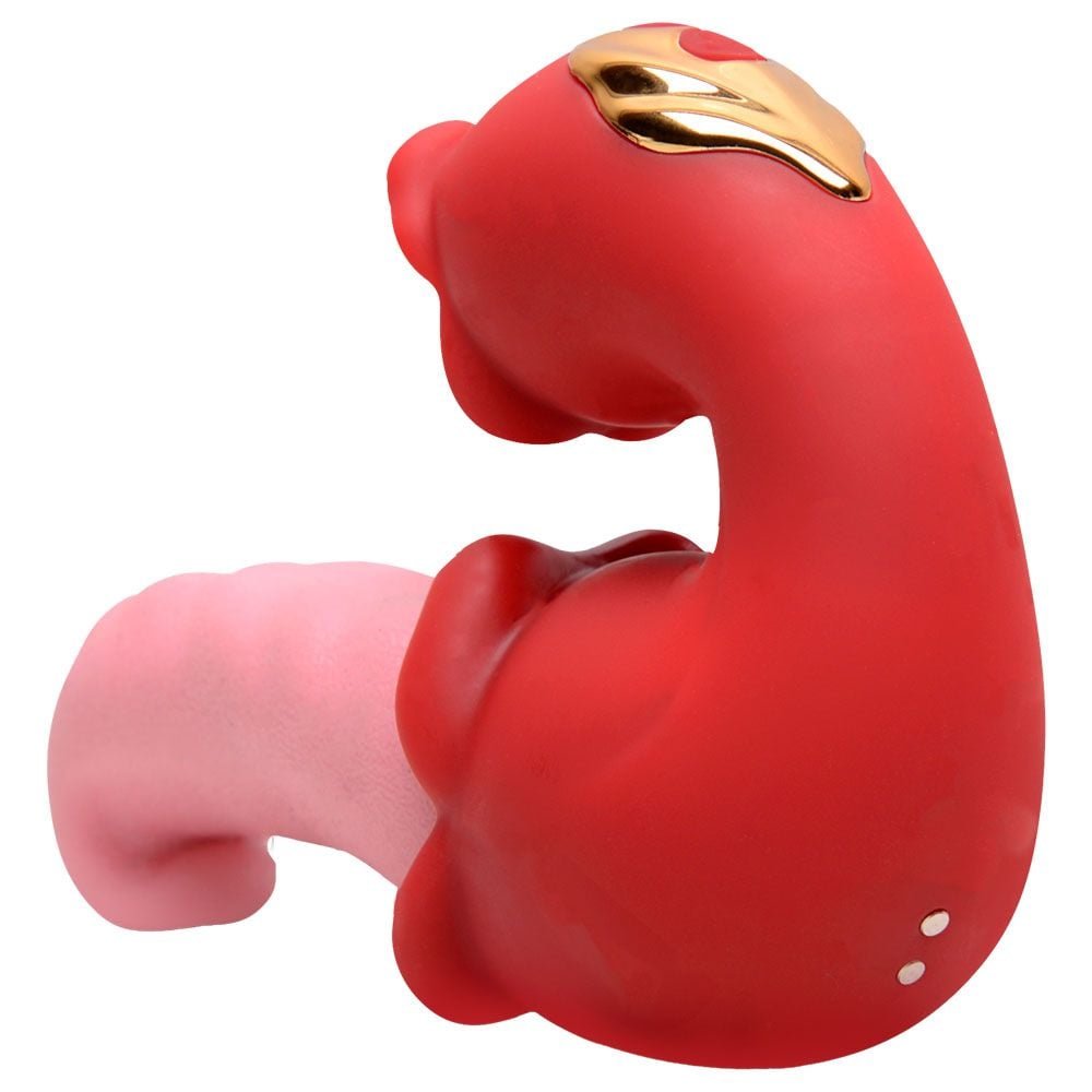 Vibrador Medusa's Kiss Língua Dupla 10 Modos Vipmix