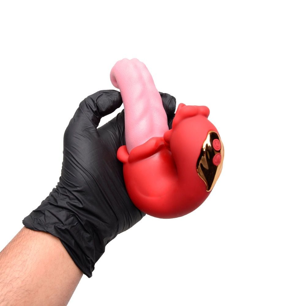 Vibrador Medusa's Kiss Língua Dupla 10 Modos Vipmix
