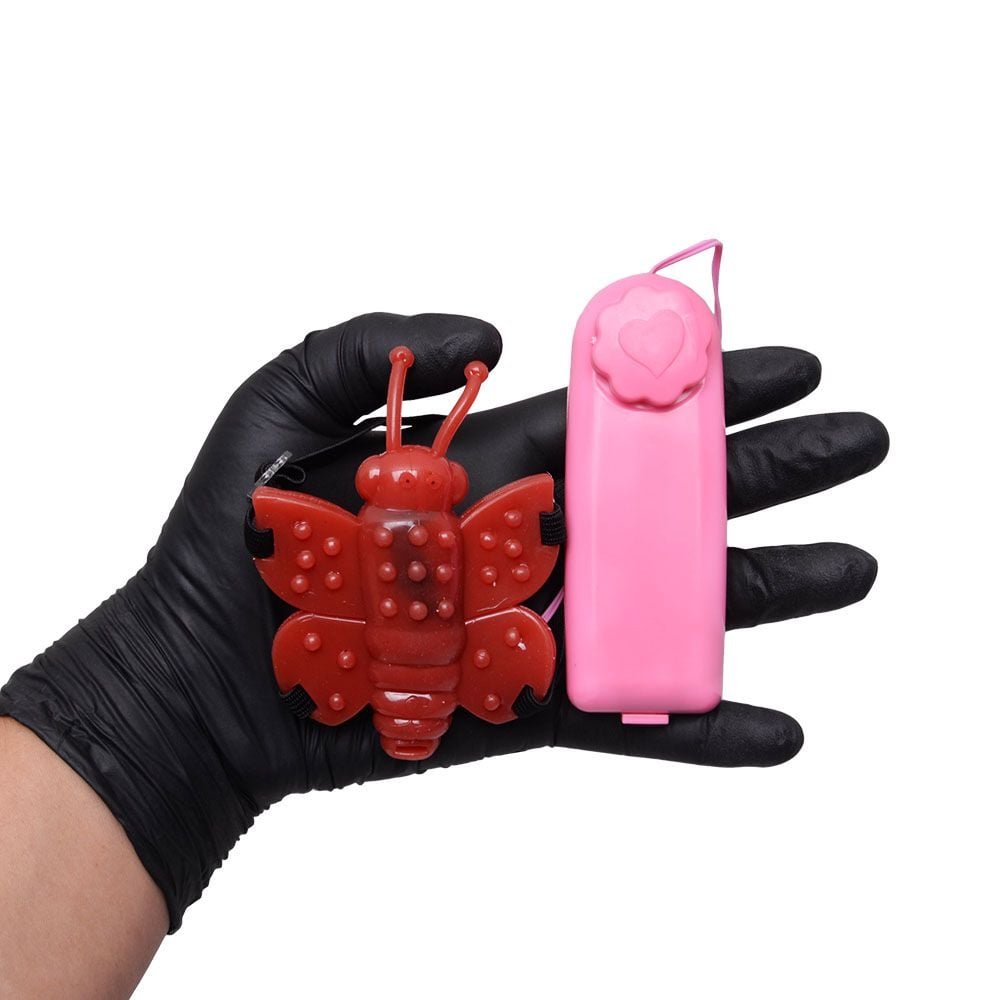 Vibrador Micro Butterfly 6 X 6cm Pau Brasil