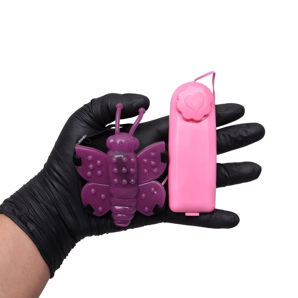 Vibrador Micro Butterfly 6 X 6cm Pau Brasil