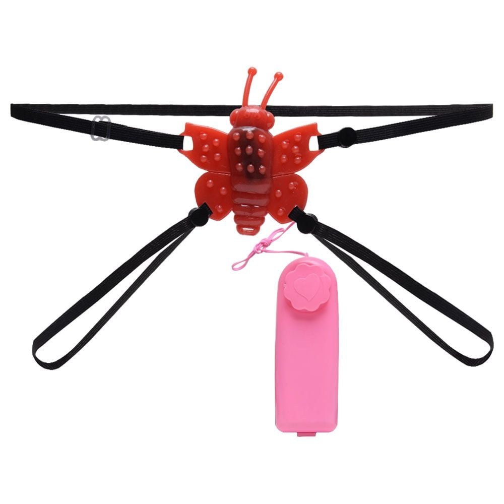 Vibrador Micro Butterfly 6 X 6cm Pau Brasil
