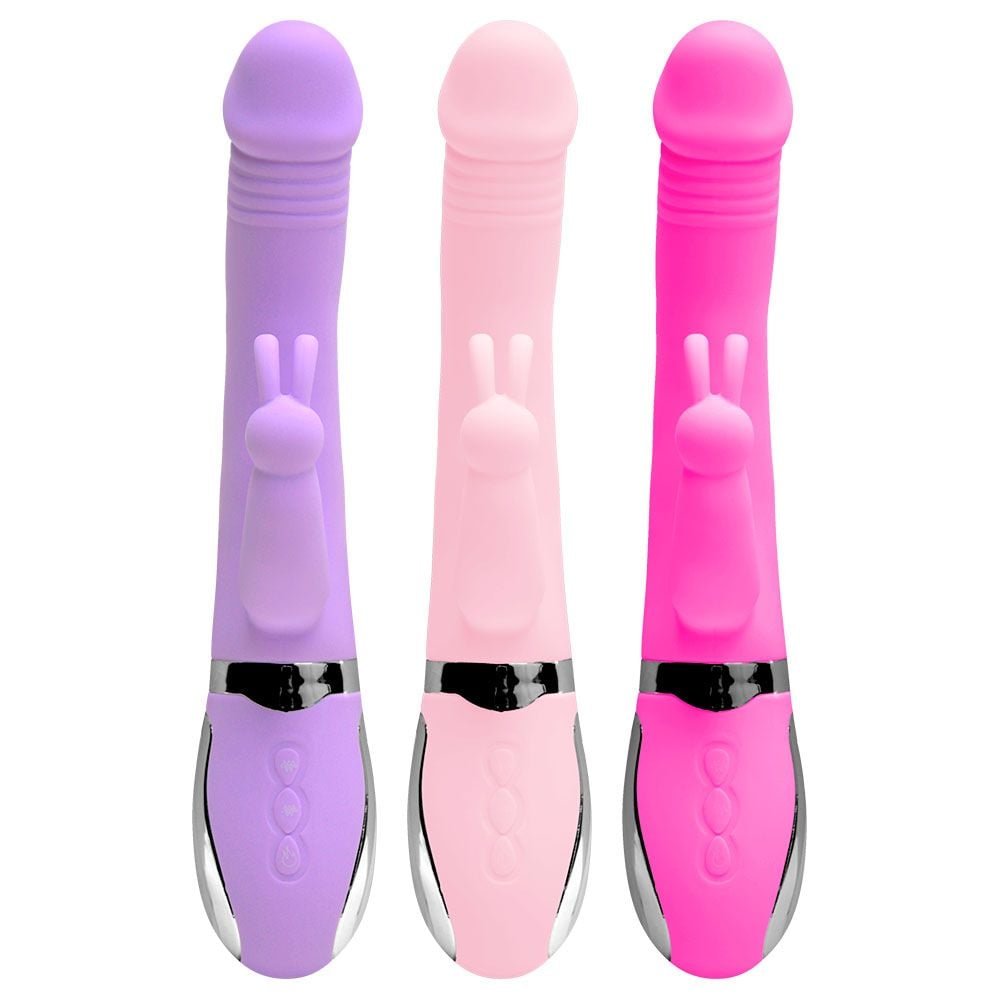 Vibrador Naughty 36 Modos E Aquecimento Usb Vipmix
