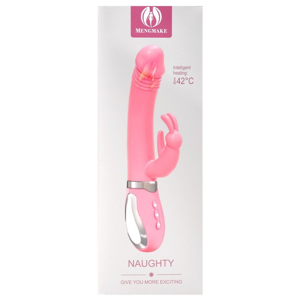 Vibrador Naughty 36 Modos E Aquecimento Usb Vipmix